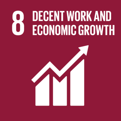 Decent Work and Economic Growth Icon